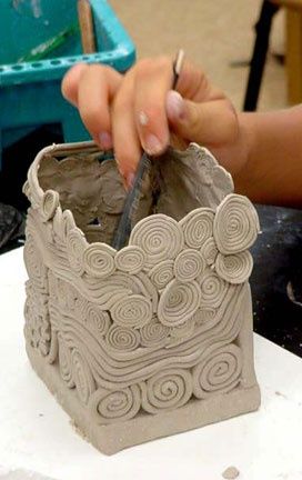 Clay! art-lessons ......use for Kokechi doll project