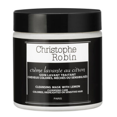 代购 英国直邮CHRISTOPHE ROBIN CLEANSING CREAM柠檬护色洁净霜 250ml