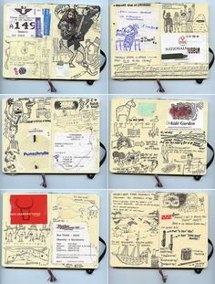 stockholm sketches by Andrea // AT Graphics!, via Flickr