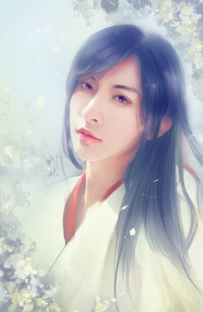 怜花，怜花，浅笑盈盈,色若桃花～
