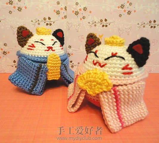 猫皇帝与猫皇后-手工爱好者 链接：http://www.mydiyclub.com/forum.php?mod=viewthread&amp;amp;tid=296628#231772-