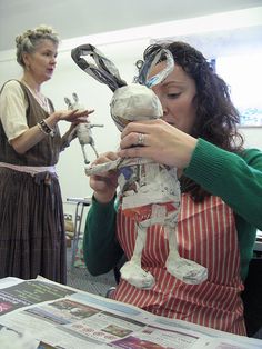 Day 1 of Julie Arkell Workshop, via Flickr.