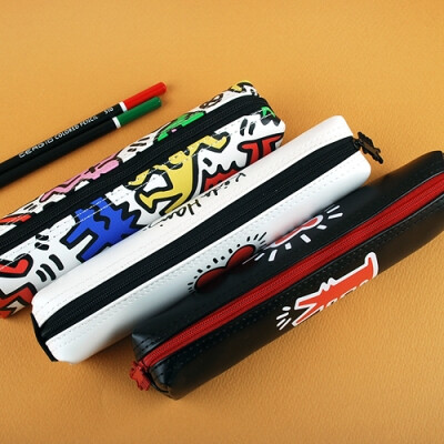 Keith Haring square pencil cas