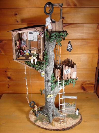 Miniature Treehouse