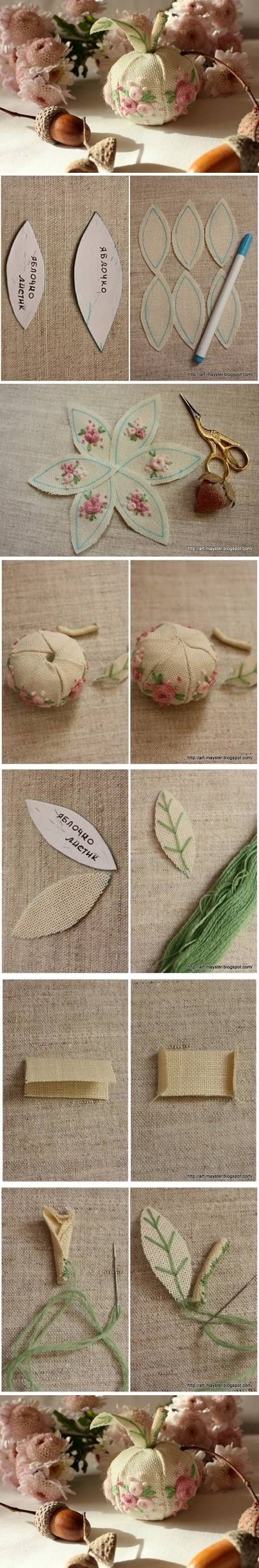 DIY Fabric Apple Decor DIY Fabric Apple Decor by catrulz
