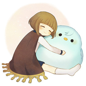 一组日本画师[鮎]所画的作品，感觉不错，喜欢的可以当头像哦！#表情菌分享#