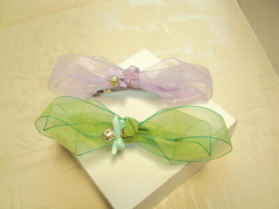 闺蜜姐妹款 小清新发圈发绳 日韩系甜美发饰 薄荷绿和冰淇淋紫