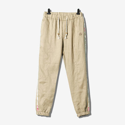 COKEIN 2015夏季日系复古男士休闲裤文艺校园棉麻舒适男裤子