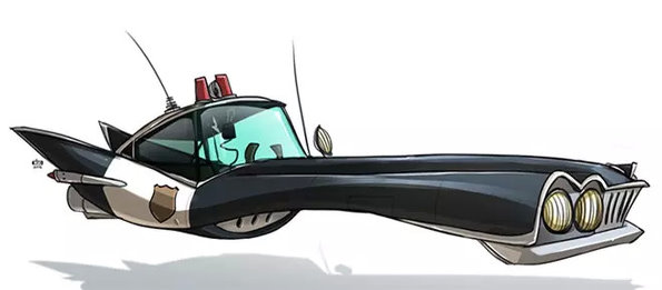 未来的交通工具 ——悬浮车