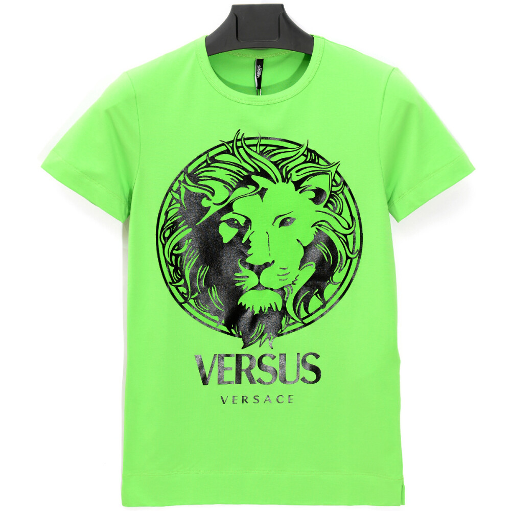 #奢侈品名品店# 黛娜名品 正品现货 Versace 范思哲春夏新款男士狮头短袖T恤