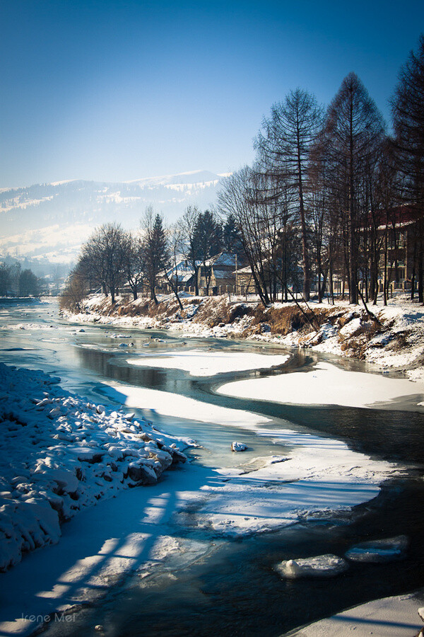 Photograph Chorna Tysa river