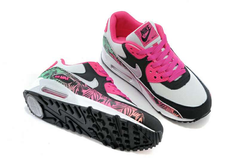 全新正品Nike Air max90女鞋 白黑红