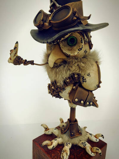 Steampunk Owl by Michihiro Matsuoka