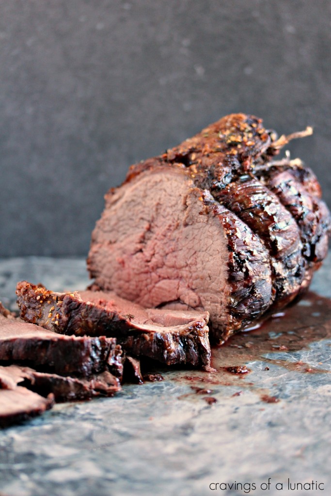 Top Sirloin Beef Roast- Easy to make yet impressive to serve for dinner. This beef roast recipe is easily adaptable to cook to your own taste. Enjoy! Get the recipe at cravingsofalunatic.com