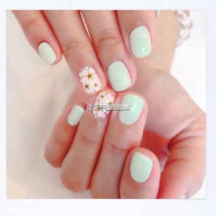 #美甲#之日系甜美系列4【一枚勤奋的#美甲搬运工# | Follow me, I will lead you into an amazing nail world】