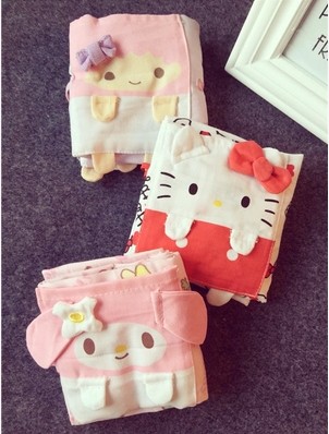 日本订单 超萌亲子围裙Hello kitty/Melody|双子星可爱卡通围裙