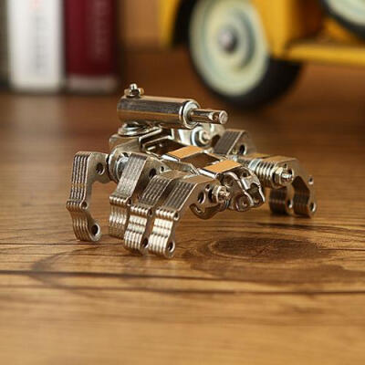 全金属机器人DIY创意组装手办模型钢铁狼蛛玩具男生儿童节礼物