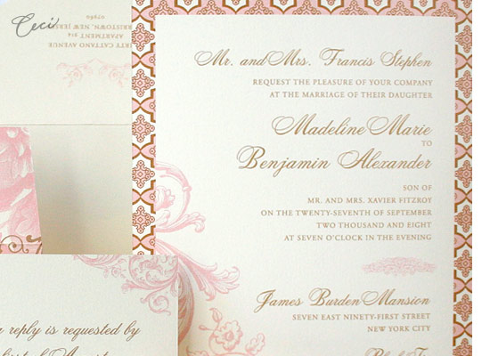 Versailles - Details - Luxury Wedding Invitations - Ceci Ready-to-Order Collection - Ceci Wedding - Ceci New York