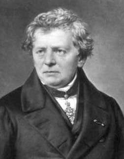 格奥尔格·西蒙·欧姆（Georg Simon Ohm，1787年3月16日－1854年7月6日），德国物理学家。欧姆发现了电阻中电流与电压的正比关系，即著名的欧姆定律。为了纪念他杰出的贡献，电阻的国际单位制“欧姆”以他的名字命名。