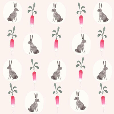 Bunny &amp;amp; Radish pattern by Julianna Swaney