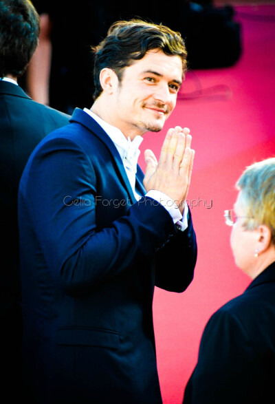 #祖鲁#Orlando Bloom, 26.05.13, Cannes British actor Orlando Bloom waves on May 26, 2013 as he arrives for the screening of the film 'Zulu' presented Out of Competition at the 66th edition of the Canne…