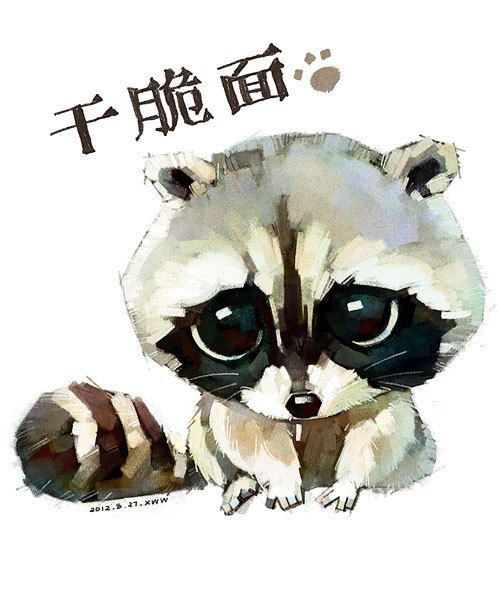 来自夫妻档插画家雪娃娃童画的一组充满着爱和微笑的卡通宠物插画，一组细腻的可爱的卡通小作。 雪娃娃不是工作室，是2002年组成的绘画拍档。目前致力于原创儿童图书创作。没什么比画画更让我们着迷，为了尽量延长我们的艺术生命，我们不想做也不会去做画画以外的工作。画画会一直占据我们生活中的绝大部分时间，虽平淡如水却简单快乐。