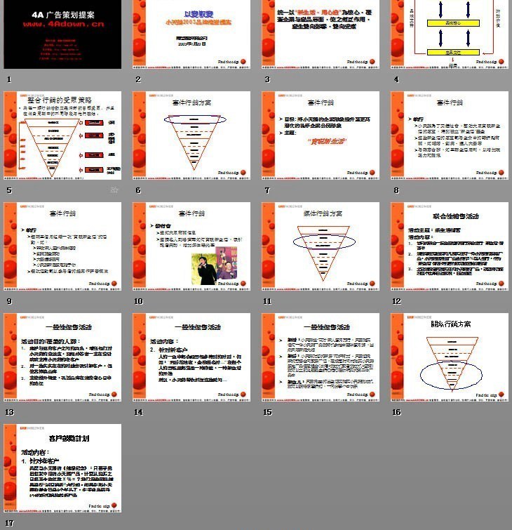 小天鹅2003品牌推广提案PPT模板www.2ppt.cn