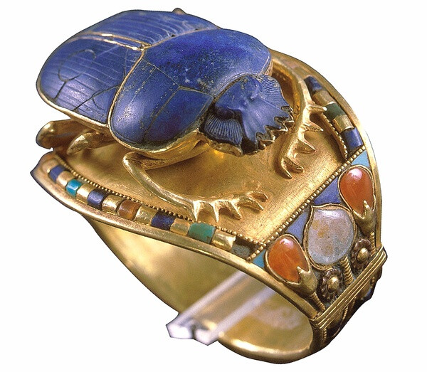 【图坦卡蒙圣甲虫手镯】Bracelet of Tutankhamun with Scarab