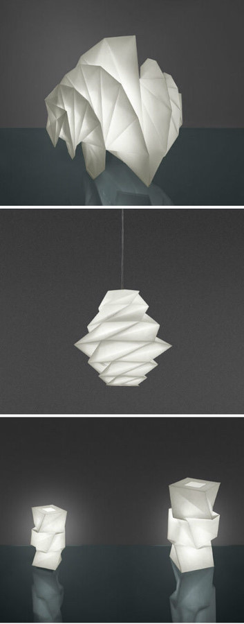 灯罩可以任意扭曲折叠，太有创意了！！！