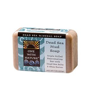 One With Nature Dead Sea Mud Dead Sea Minerals Soap, 7 Ounce Bar