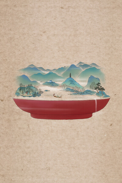 钵山图绘part2-呼葱觅蒜__涂鸦王国插画