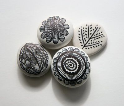 Art Stones Garden by leannethomas on Etsy, $16.00