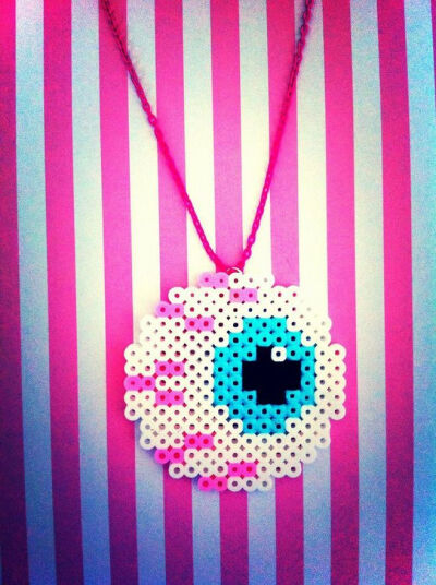 Eyeball Perler Pixel...