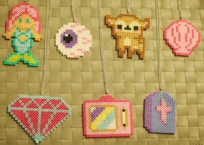 Kawaii Perler Neckla...