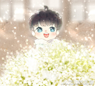 #TFBOYS样YOUNG都宠爱# #陪TFBOYS长大# 九宫格终于画完了某几张画崩了自己都不想看，凑个数吧恩⊙▽⊙原po传送门O葉少琥 ps戳去鱼尾纹传送门 O网页链接