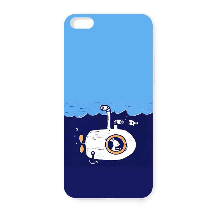 日系手绘插画小免 原创苹果i6手机壳iphone5s6plus全包硅胶软壳