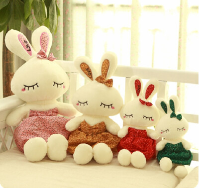 公主兔，LOVE兔 超柔顺面料，精致做工， 可爱睡相！~~ 可爱的卡通造型，让可人爱的宝宝 环保三维中空PP棉！