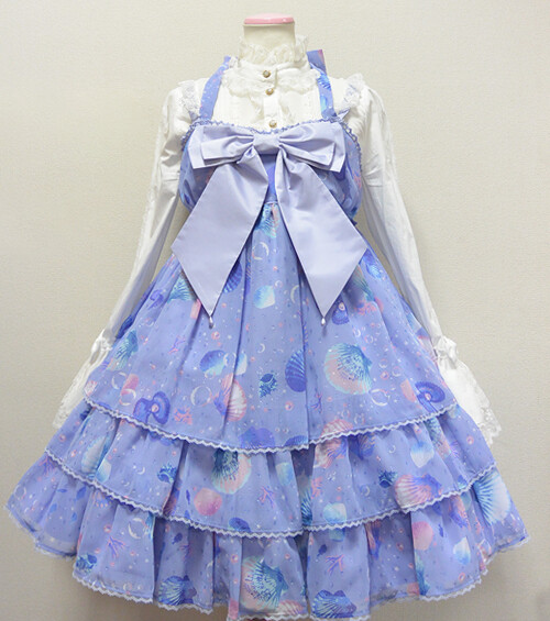 【蜜桃小姐家】*angelic pretty ap贝壳连衣裙 *定金已关