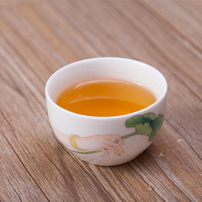 景德镇制 青花茶具 全手工手绘 釉下五彩瓷 茶禅一味 品茗杯 