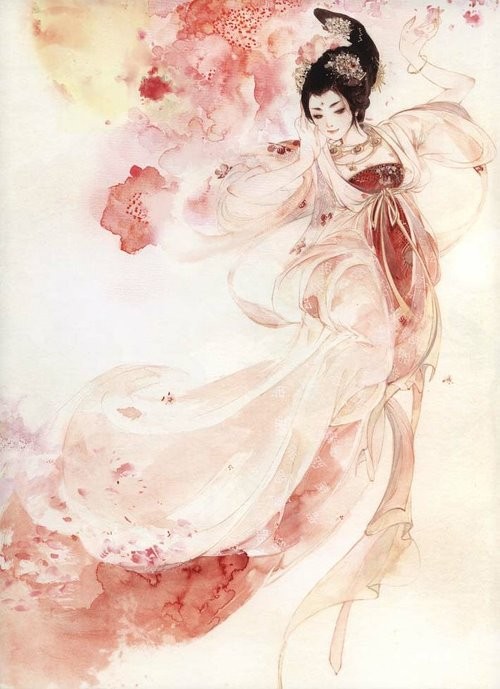 《花·女词》芙蓉