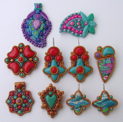 new polymer clay jewelry