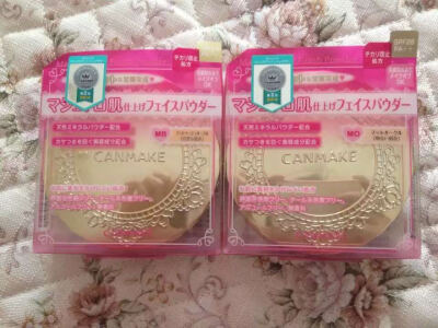 现货日本正品代购CANMAKE透亮美肌棉花糖控油蜜粉饼SPF26PA++