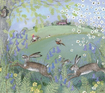 春逝了無痕。Lucy Grossmith 繪