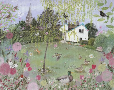 春逝了無痕。Lucy Grossmith 繪