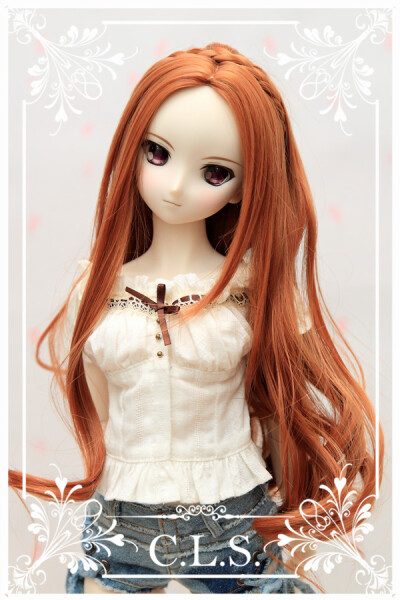 【C.L.S.】3分BJD假发-SD/DD size WIG-10 Honey Brown