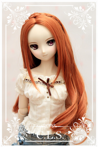 【C.L.S.】3分BJD假发-SD/DD size WIG-10 Honey Brown