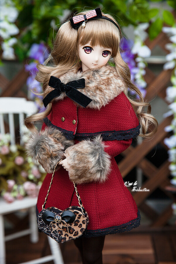 【完售展示】【C.L.S.】3分BJD-SD/GR/DD/DY 可脱卸毛领斗篷大衣