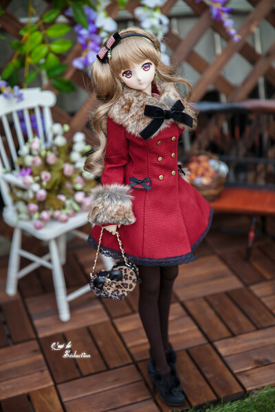 【完售展示】【C.L.S.】3分BJD-SD/GR/DD/DY 可脱卸毛领斗篷大衣