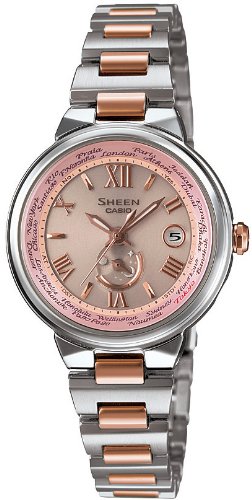 [カシオ]CASIO 腕時計 SHEEN Voyage Series 世界6局電波対応ソーラーウォッチ SHW-1509SG-9AJF レディース（1746.5RMB）