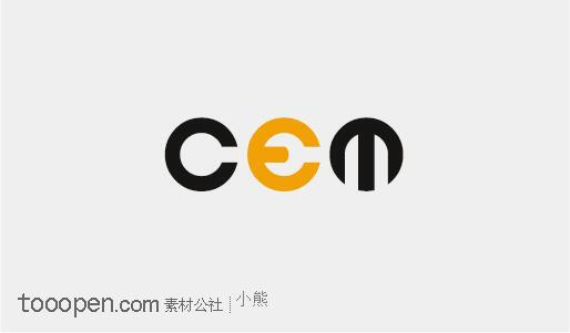 CEM英文标志设计logo设计